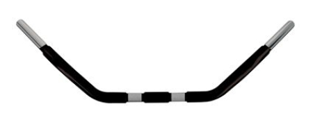 CHUB.BLK.1.25 DRESSR BAR FLSTS