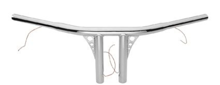 8" T-BAR, CHROME  82-17 APPROVAL 10-TAAS-0387