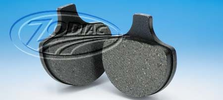 GZP BRAKEPADS KEVLAR 84-99 FRONT