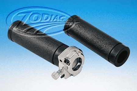 GZP THROTTLE ASSY W/GRIPS F/SINGLE CABLE