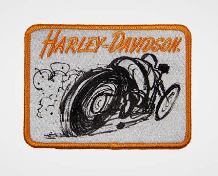 H-D KANGASMERKKI DOODLE RIDER