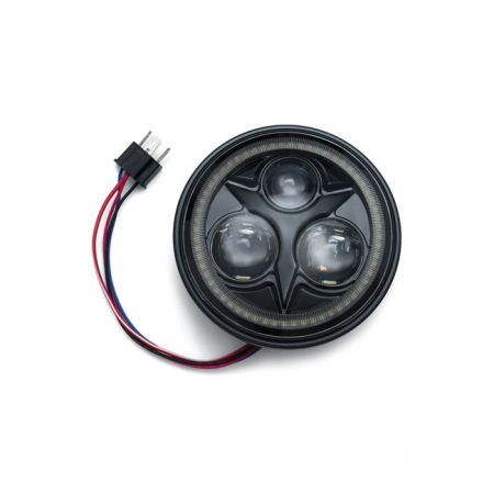 Kuryakyn Orbit Vision 5 3/4" LED headlamp unit