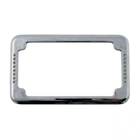 Cycle Visions Slick Signal license plate frame