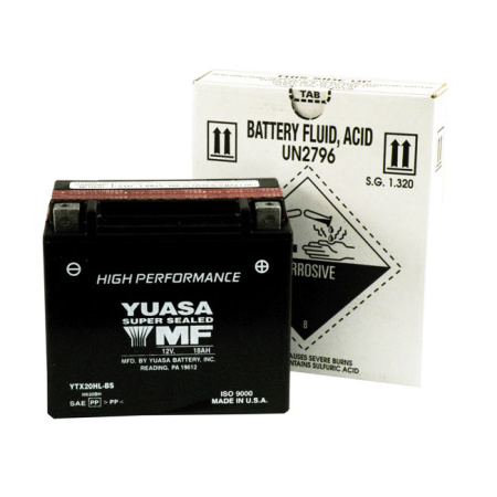 YUASA BATTERY SUPER MF, HIGH PERF. 12V