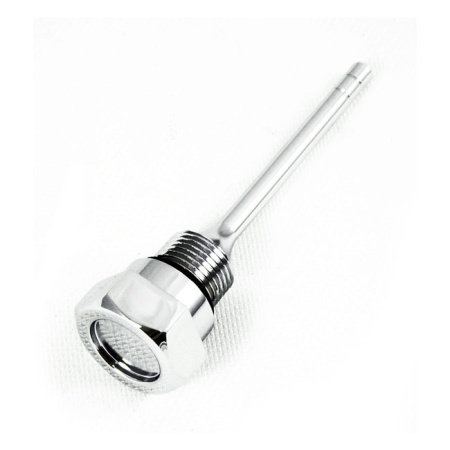 TRANSMISSION FILL PLUG. HEX HEAD CHROME. HEX HEAD. WITH DIPSTICK. OEM