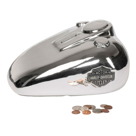 H-D CHROME GAS TANK BANK