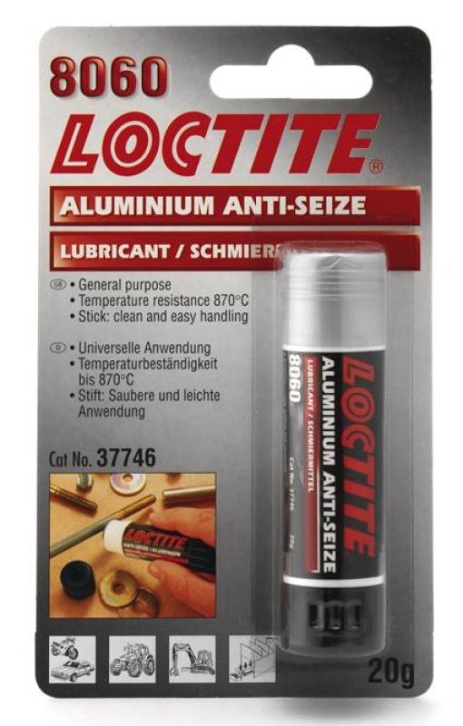 SILVER ANTI-SEIZE STICK 20G 690060