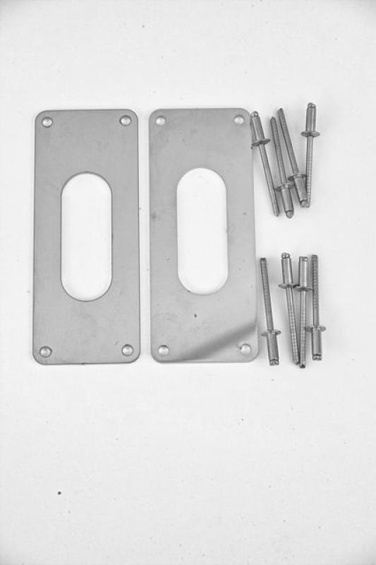 HRC COVER S/ARM "SLOTTED" SHORT 3/4" POL 684818