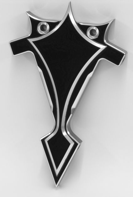 BLK.GOTHIC SPIKE COIL BRKT 668121