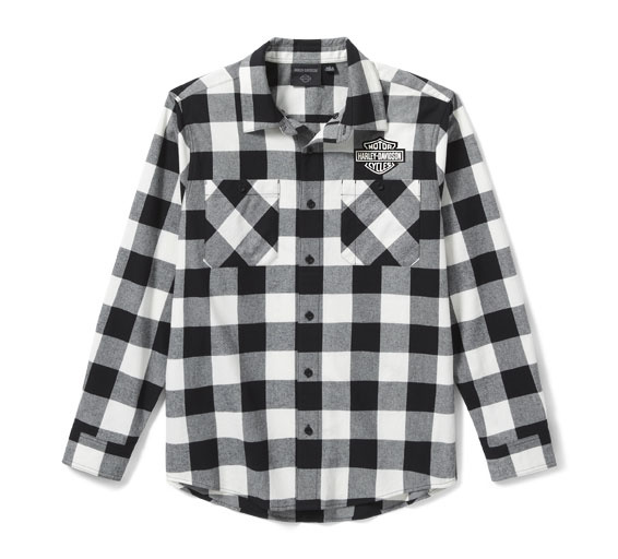 H-D PAITA BAR&SHIELD BUFFALO CHECK 96732-25VM