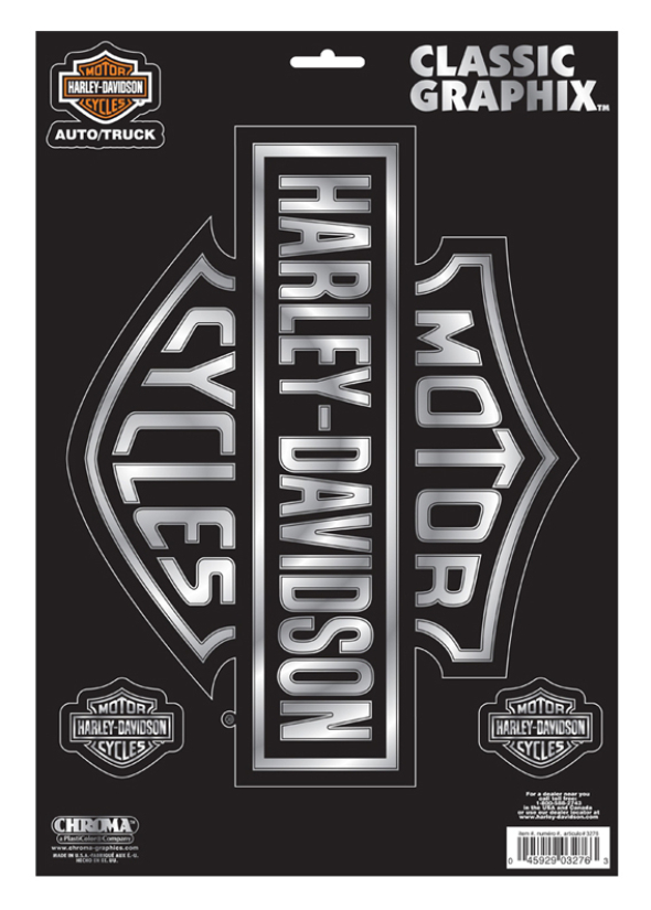 H-D TARRA HARLEY BAR & SHIELD CLASSIC 22 X 33 CM CG3276