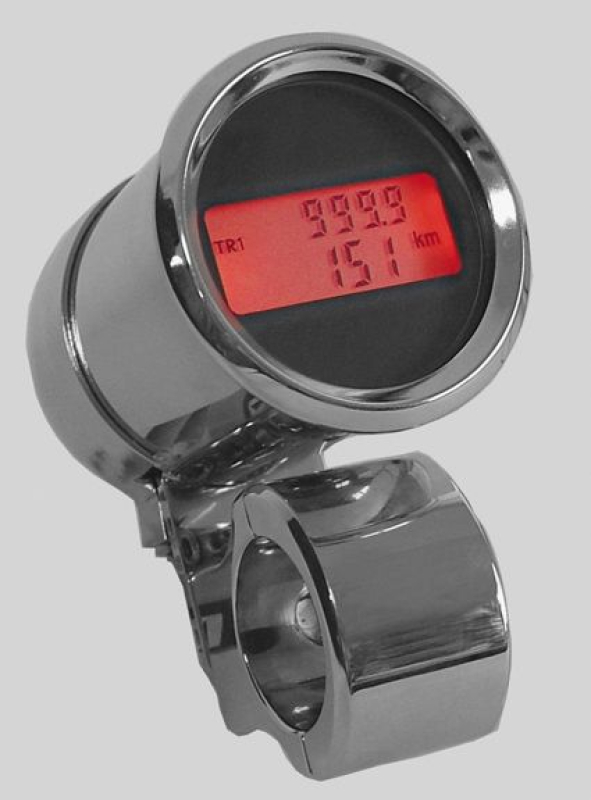 MMB DIG.SPEEDO 48MM CHR W/O SWITCH&BRKT BLACK S 681045