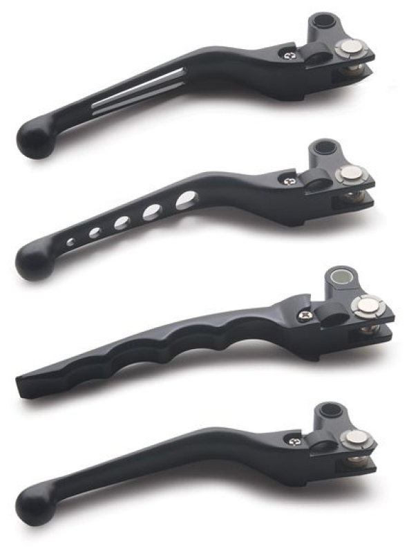 BLK 2-SLOT ERGO LEVERS 96-06 647990
