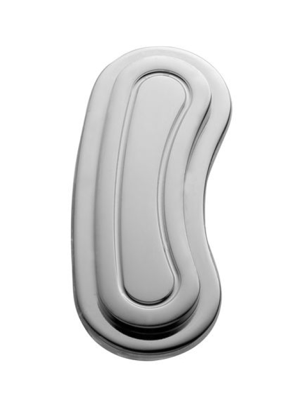 BRAKE CALIPER INSERT, CHROME, STEPPED 650893