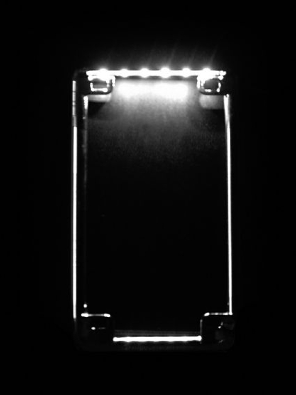 RADANTZ 3" CHR. PLATE LITE 61387