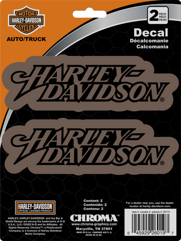 H-D TEXT IN BRONZE 15 X 20 CM CG26019