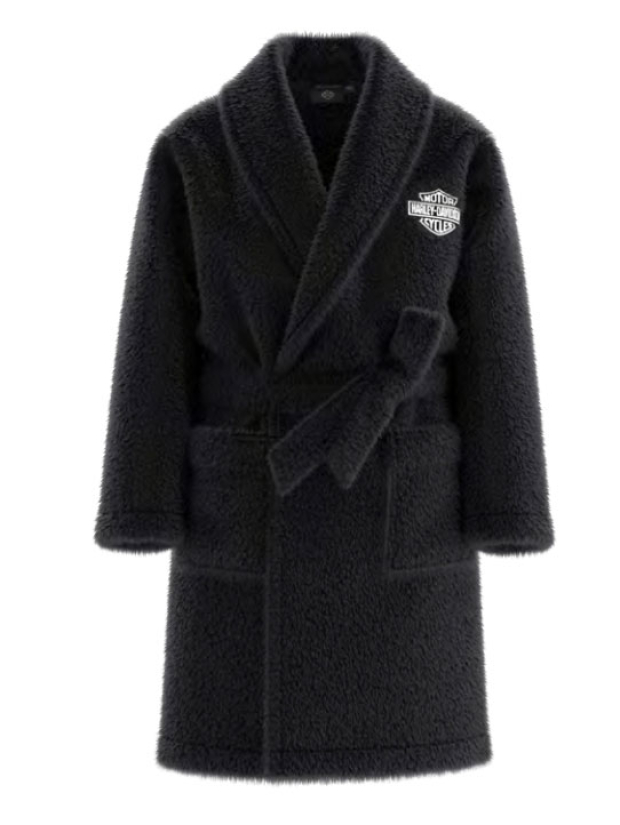 ROBE-KNIT,BLACK 96789-25VM/000L