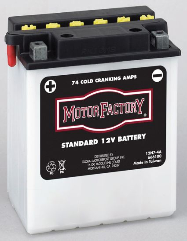 MTF STANDARD BTRY 12N74A 12N7-4A 666100