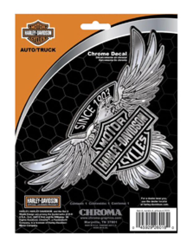 H-D EAGLE WITH B&S 15 X 20 CM CG26018