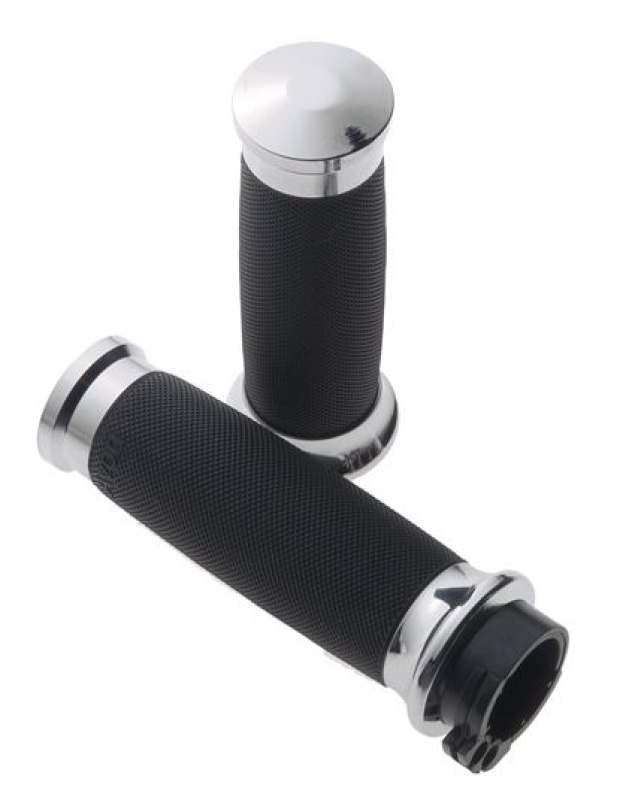 CHROME CONTOURED DESIGN GRIPS 610380