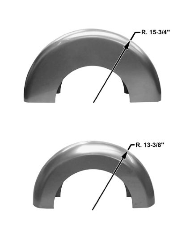 BLANK FENDER 4.75 F 13 3/8 RAD 88170
