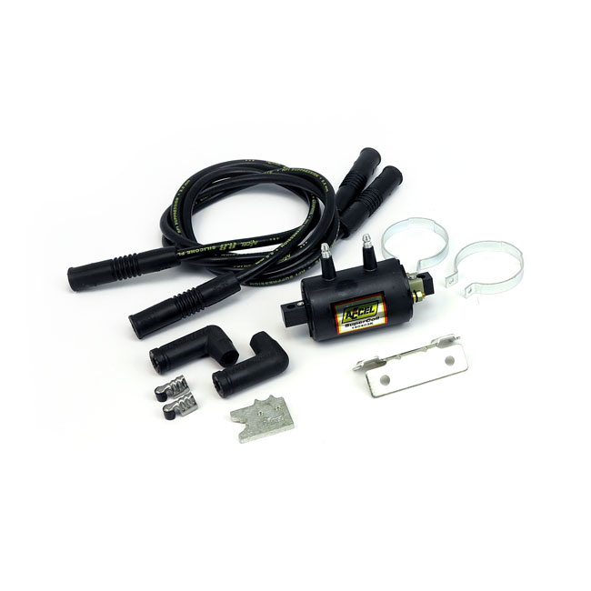 ACCEL, CLASSIC ''SUPER COIL'' KIT BLACK, 12V / 3 OHM 502941