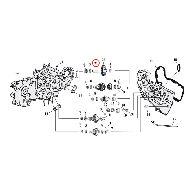 STUD, IDLER GEAR 511466