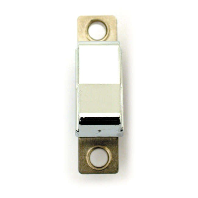 HANDLEBAR ROCKER SWITCH, PLAIN. CHROME NO TEXT. OEM STYLE REPLACEMENT. 517867