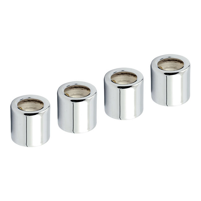SPRING COVER SET, PUSHROD CHROME PLATED STEEL. OEM REPRODUCTION SPRING 531865