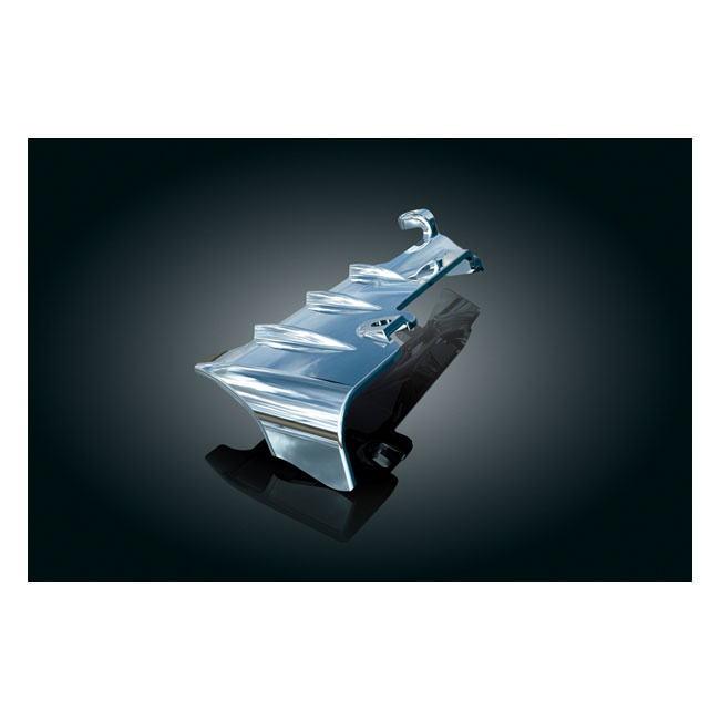 KURYAKYN, REAR CYLINDER BASE COVER. CHROME COVERS THE TRANSITION BETWE 541660