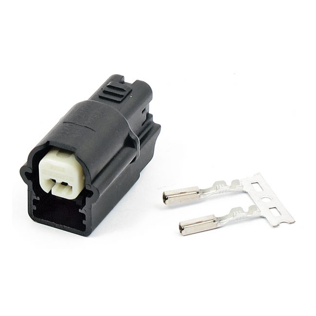NAMZ, TSSM SECURITY ANTENNA CONNECTOR. 2-PIN FEMALE PLUG. INCLUDES TER 548370