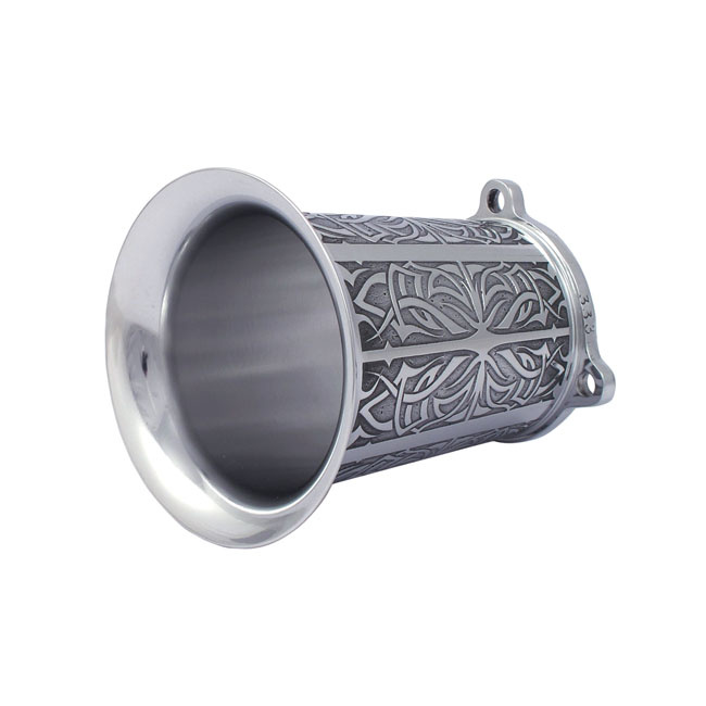 WEALL, VELOCITY STACK. MAKATO, 4" LONG POLISHED FINISH. MACHINED FROM 551063