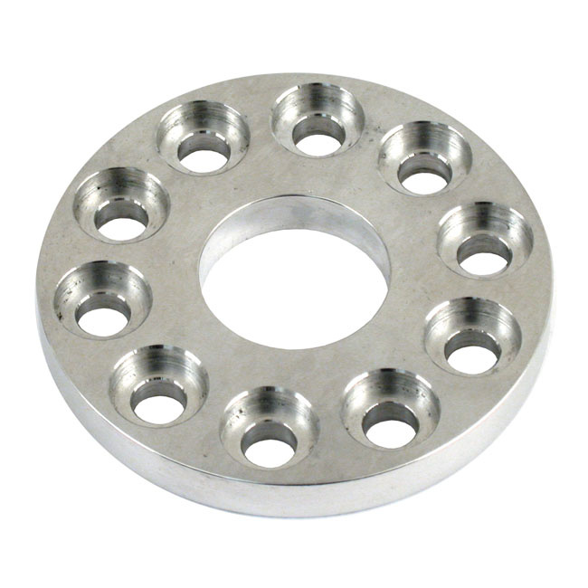 CLUTCH PRESSURE PLATE, ALUMINUM COMES WITH 10 HOLES; SO COMPATIBLE WIT 555721