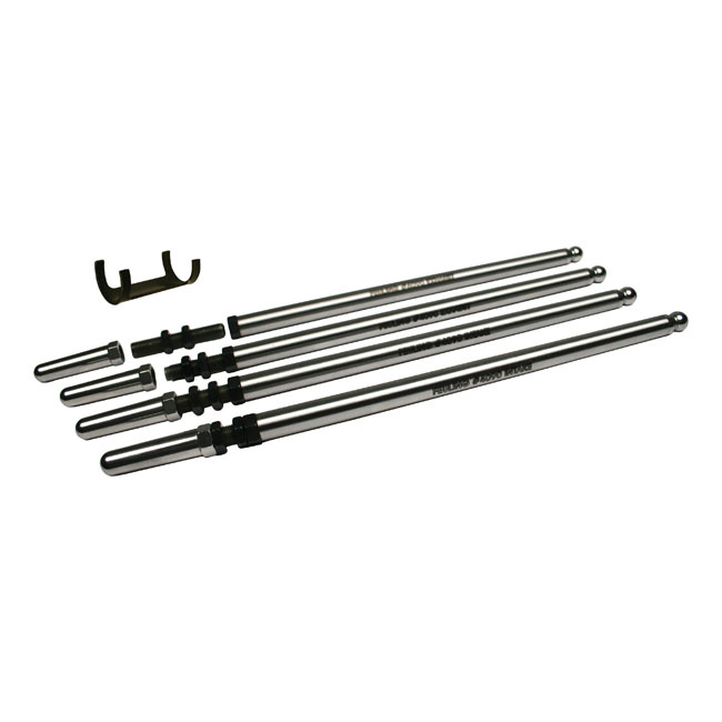 FEULING, FAST INSTALL ADJUSTABLE CHROMOLY PUSHROD SET. EVO 566073