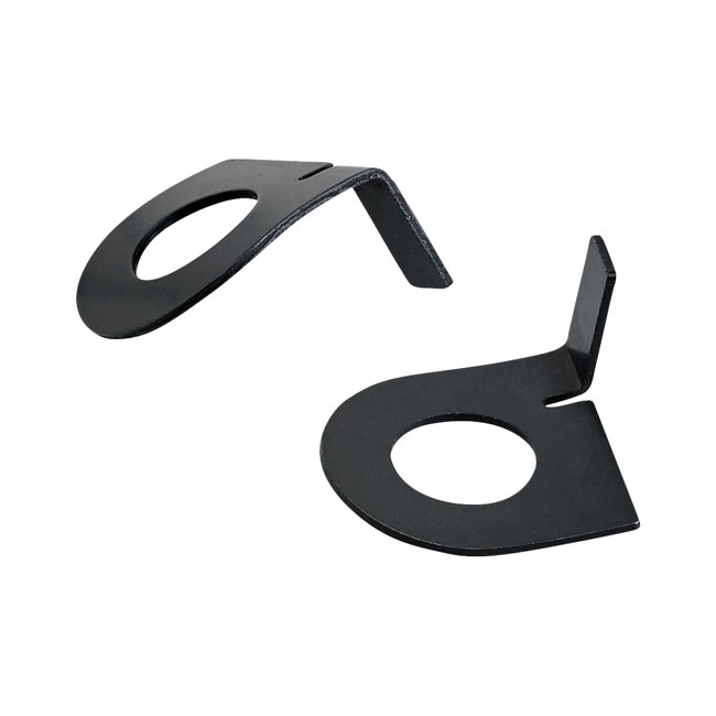 BILTWELL, FOOTPEG LIFT WASHERS. BLACK 580379