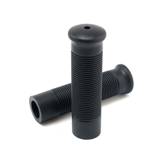 ANDERSON STYLE REPL. GRIP SET 7/8" HANDLEBARS. BLACK STOCK REPLACEMENT 599199