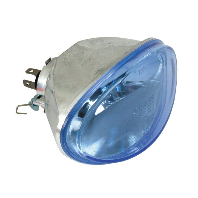 IOWA HEADLAMP UNIT (ECE). BLUE LENS 902014