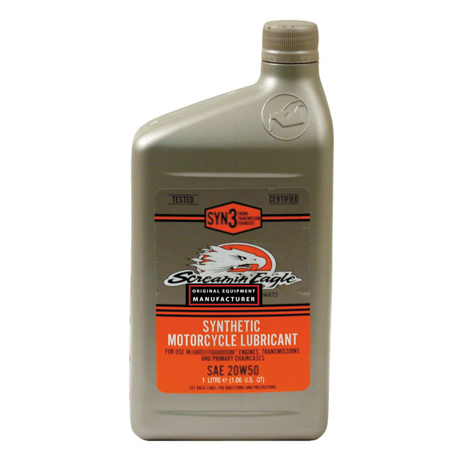 SYN3 MOTORCYCLE LUBRICANT, 20W50 904524