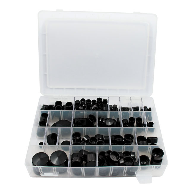 SMOOTHTOPPS, PUSH-ON COVER KIT BLACK; COMPLETE BIKE KIT. SMOOTHTOPPS W 905181