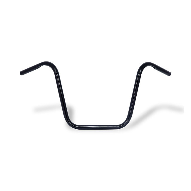 APEHANGER HANDLEBAR, 14" RISE, 1" BLACK BLACK FINISHED STEEL. DIMPLED. 905318