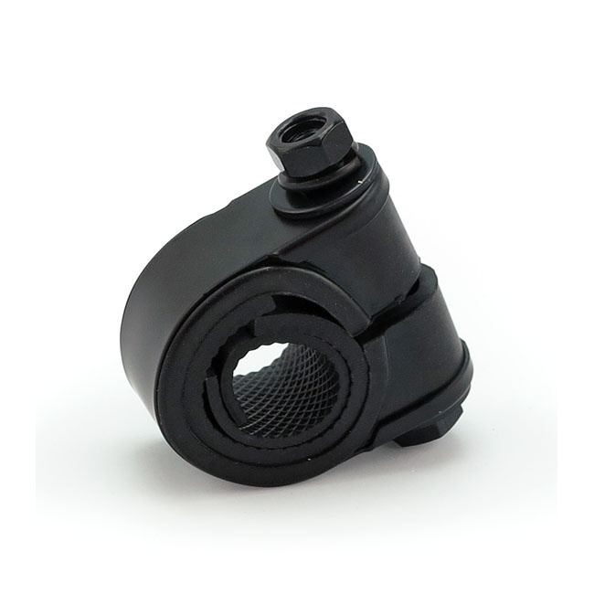 UNIVERSAL HANDLEBAR MOUNTING BRACKET. BLACK UNIVERSAL BLACK HANDLEBAR 917729