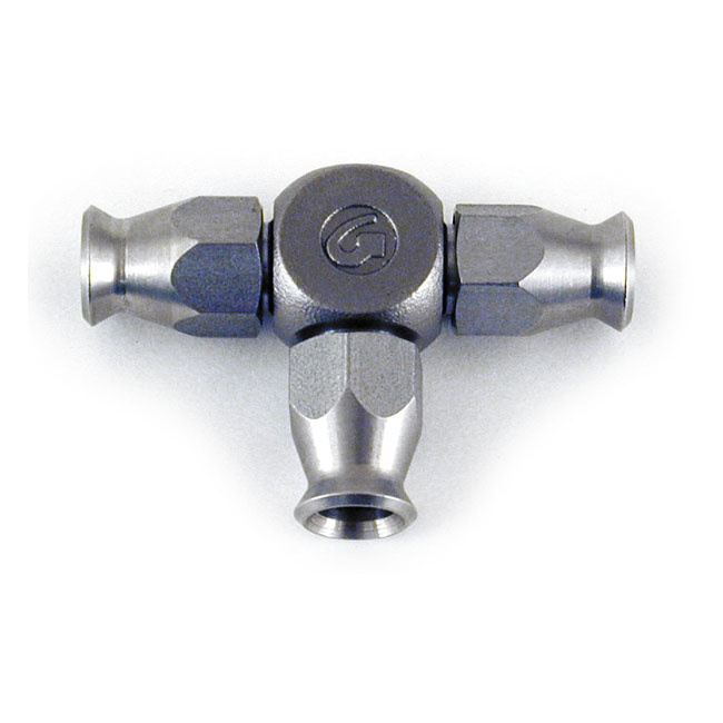 GOODRIDGE T-FITTING, 3 HOSE ENDS, SS 920837