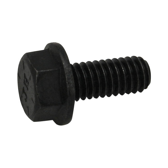 S&S, FLANGED SCREW. CAM DRIVE GEAR SPROCKET RETENTION BLACK STEEL FLAN 924946