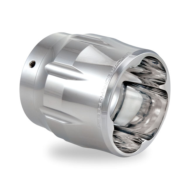 PERFORMANCE MACHINE, SWEEPER EXHAUST TIP. CHROME 953578