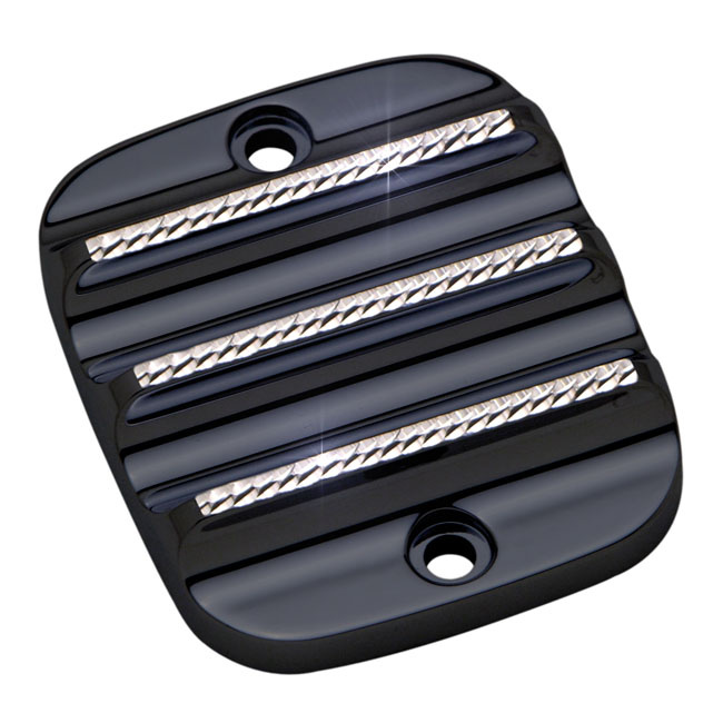 COVINGTONS HANDLEBAR MASTER CYLINDER COVER, BLACK DIAMOND FRONT BRAKE 953763