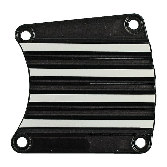 COVINGTONS INSPECTION COVER, FINNED BLACK 85-06 FLT/TOURING; 85-94 FXR 953897