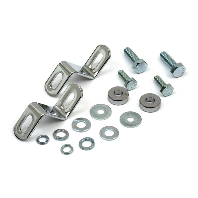 AIR CLEANER SUPPORT BRACKET CHROME PLATED STEEL REPLACEMENT SUPPORT BR 960340