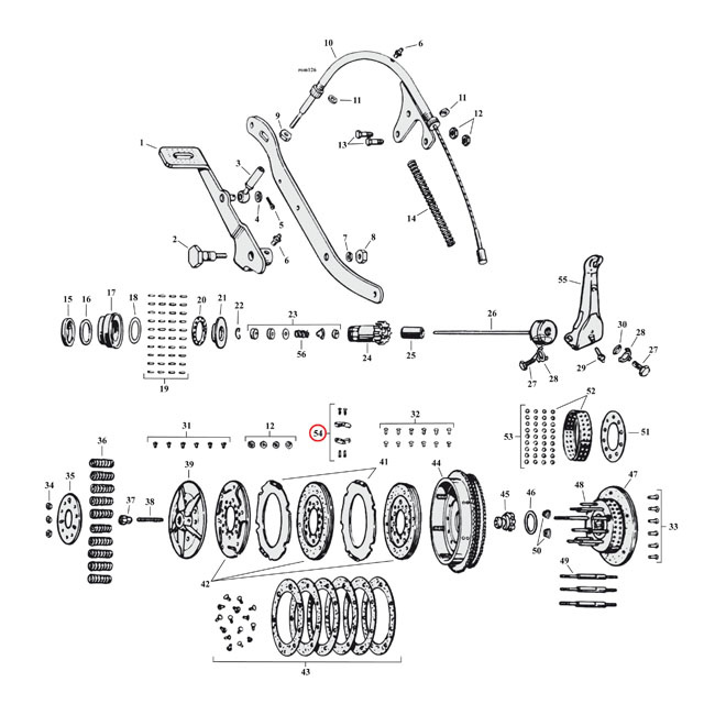 BUFFER ASSY, CLUTCH DISC 1 USED; STEEL CLUTCH PLATE ANTI-VIBRATION BUF 971296