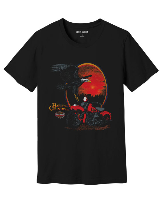 MIESTEN H-D T-PAITA CALL OF THE WILD 96064-23VM