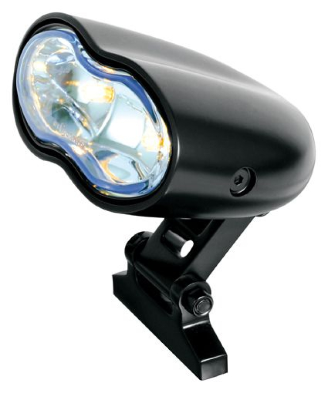 WAVE HEADLIGHT BLK HOUSING BLUE LENS 682420